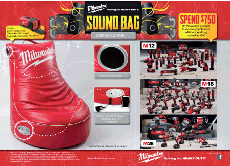 Milwaukee Sound bag