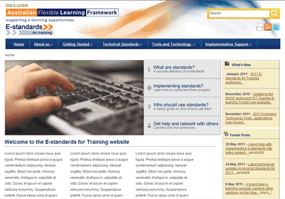 estandards for learning